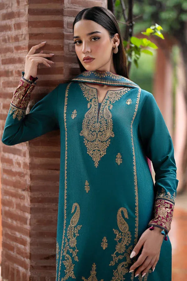 Jazmin | Winter Edition 24 | KHADDAR UW-0070 - Aqsa Fabrics
