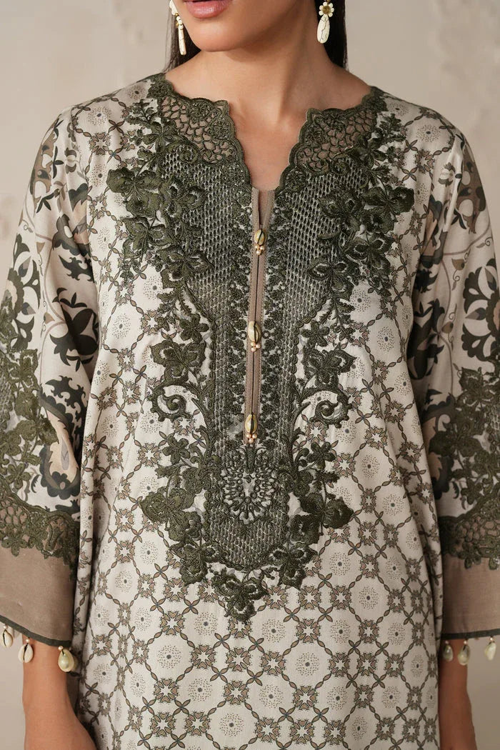 Baroque | Luxury Pret 25 | UF-4302 - Aqsa Fabrics