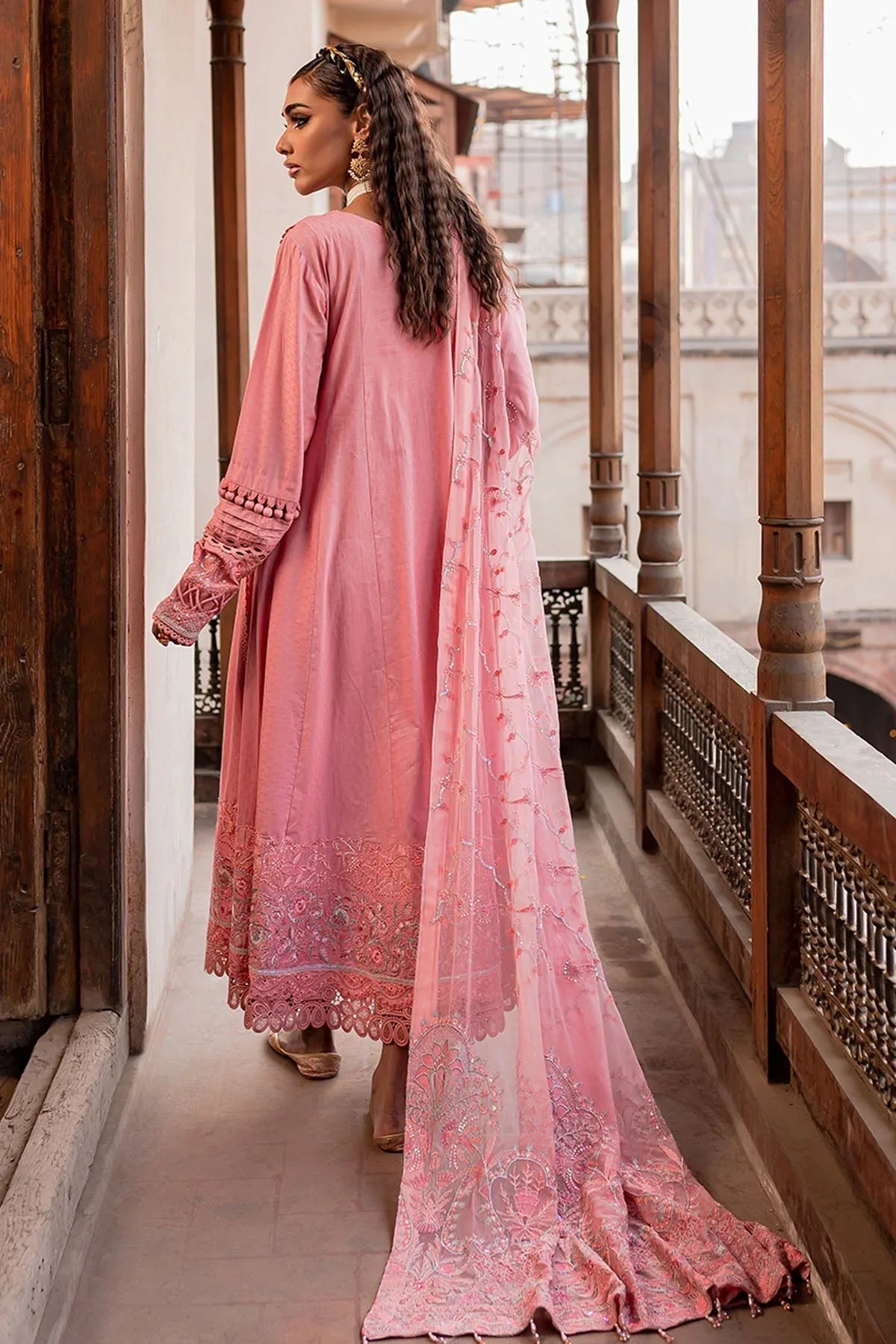 Nureh | Lawn Jacquard | NS-76 - Aqsa Fabrics