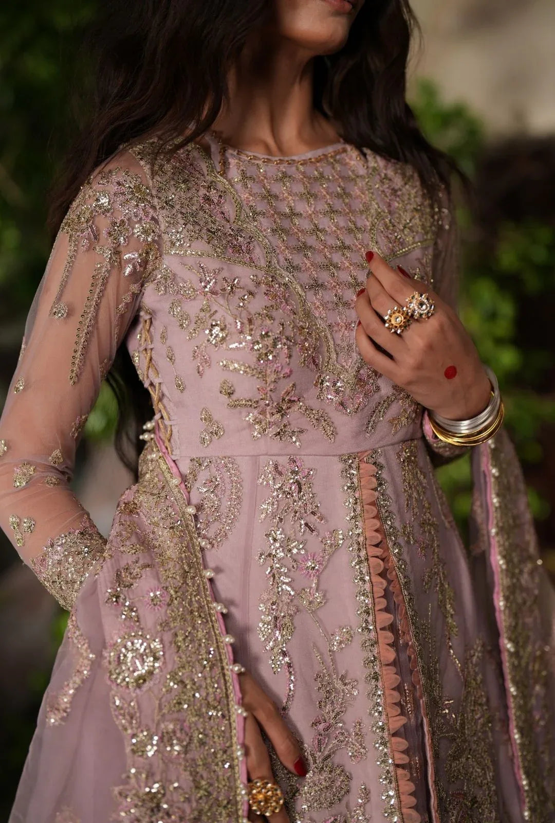Ajr Couture | Dastan e Ishq | Dhanak - Aqsa Fabrics