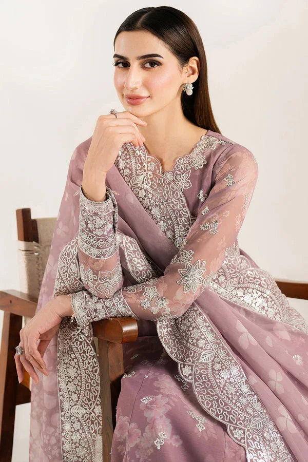 Farasha | Fiorella Formals | Rosy Spark - Aqsa Fabrics
