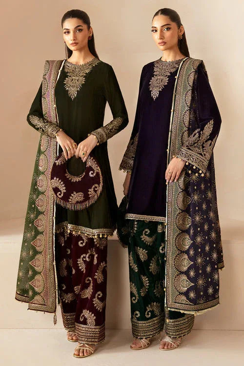 Jazmin | Velvet Edit 24 | VF-2029 - Aqsa Fabrics