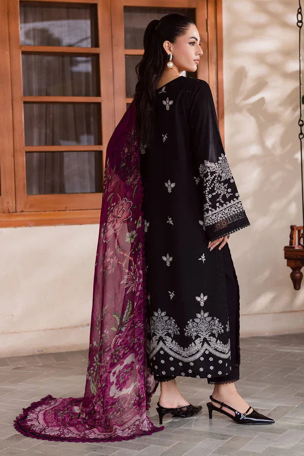 Nureh | Signature Printed Linen | SP-170 - Aqsa Fabrics