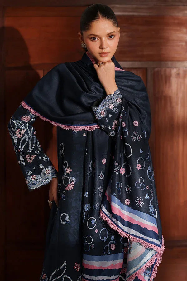 Farasha | Meline Premium Viscose 25 | Night Oak - Aqsa Fabrics