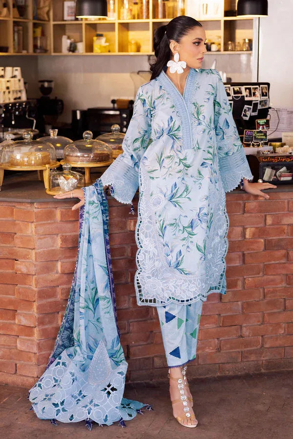 Nureh | Glam Girl Lawn | GL-09 - Aqsa Fabrics