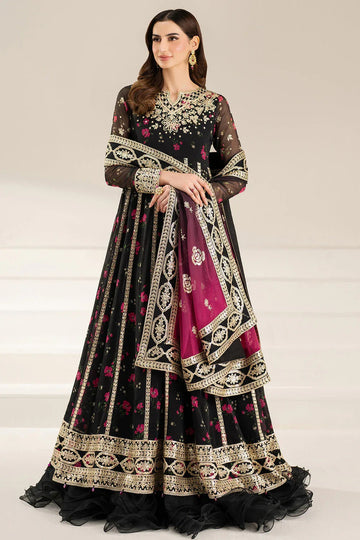 Farasha | Fiorella Formals | Fuchsia Night - Aqsa Fabrics