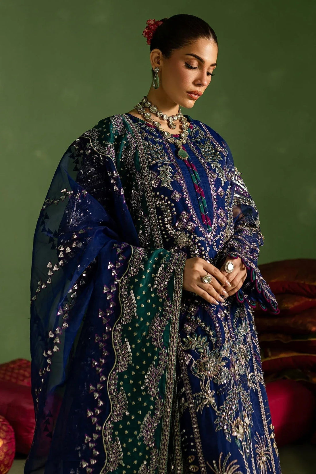 Nureh | Wedding Formals 24 | FP-140 - Aqsa Fabrics