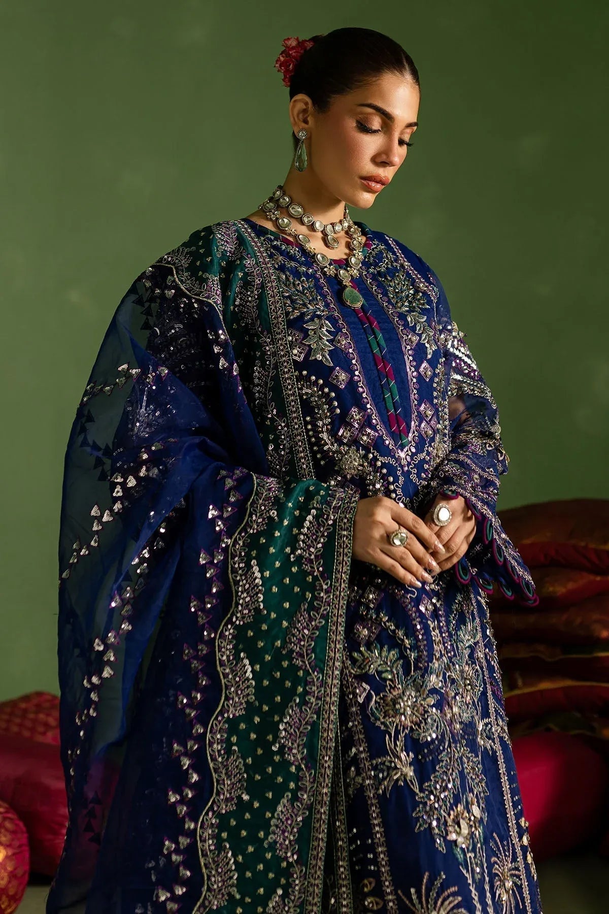 Nureh | Wedding Formals 24 | FP-140 - Aqsa Fabrics
