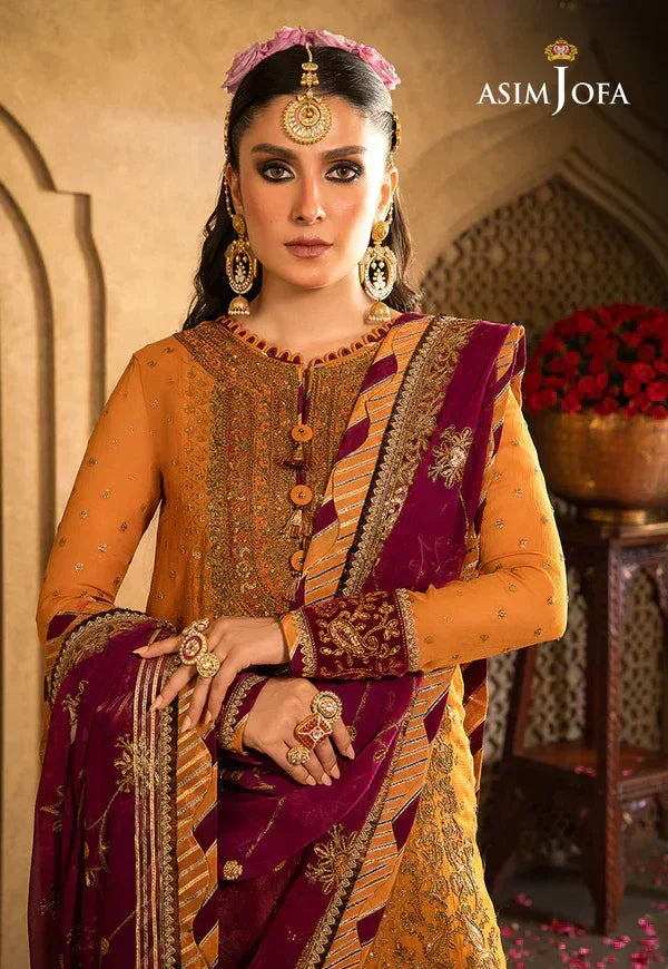 Asim Jofa | Velvet Festive 23 | AJVF-07 - Aqsa Fabrics