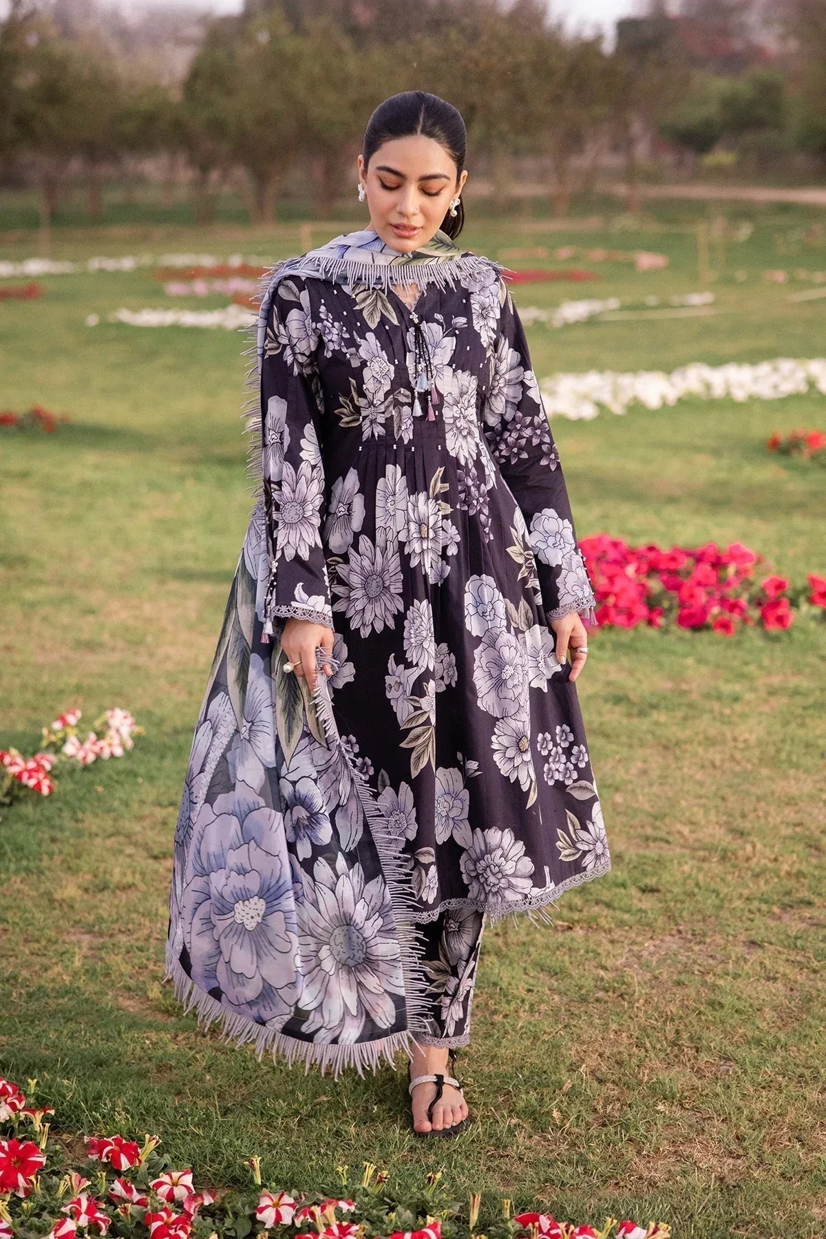 Alizeh | Sheen Lawn Prints 24 | CALLA - Aqsa Fabrics