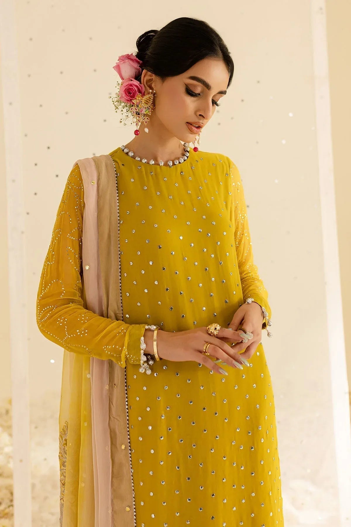 Nureh | Mukeshkari Formals | MK-08 - Aqsa Fabrics