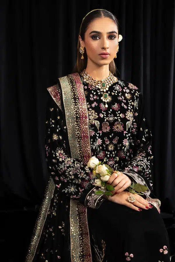 Nureh | Maya Velvet 23 | Kiyara - Aqsa Fabrics