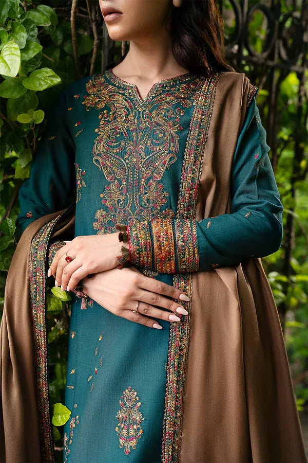 Jazmin | Winter Edition 24 | KHADDAR UW-0060 - Aqsa Fabrics