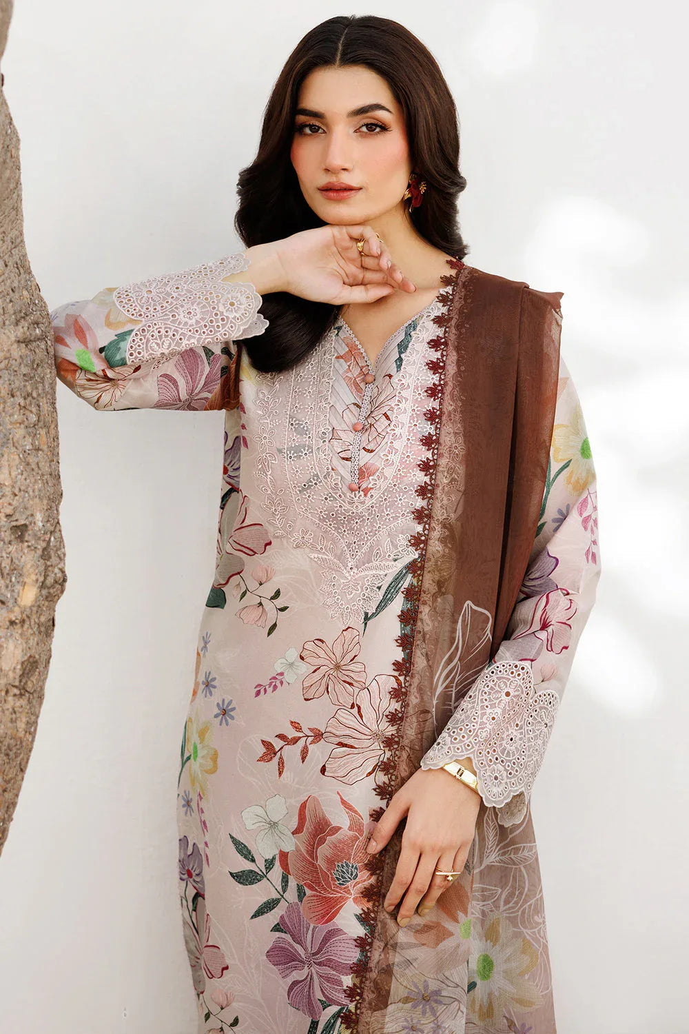 Farasha | Printed Essentials | Rustic Charm - Aqsa Fabrics