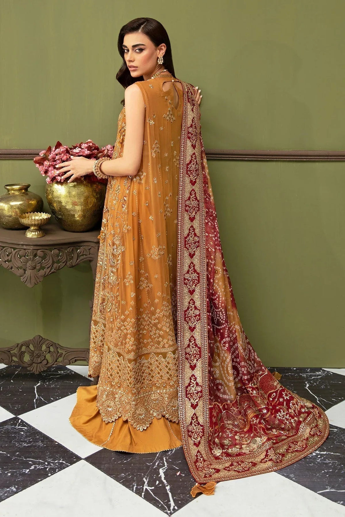 Nureh | Jhoomro Wedding Formals | NL-52 - ZAWIYA - Aqsa Fabrics