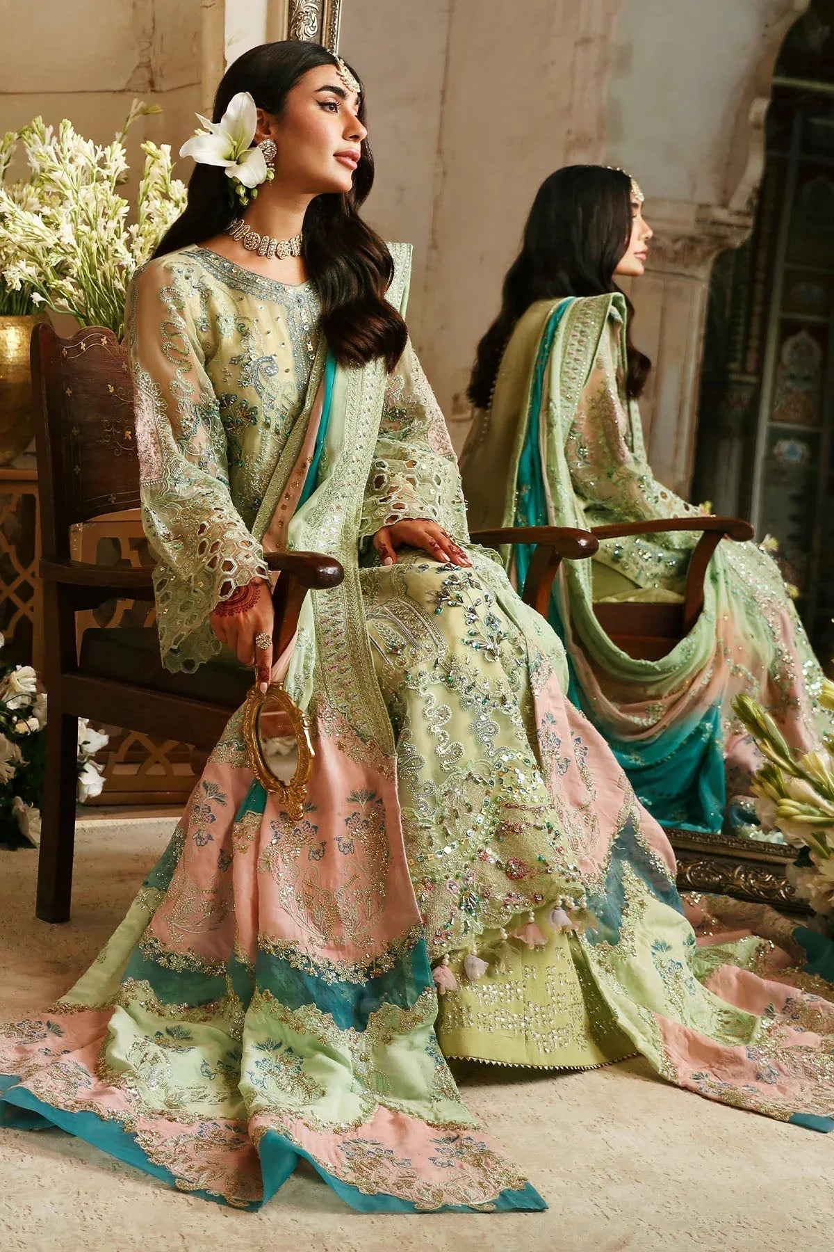 Nureh | Jhoomro 25' | NL-67 MAHI-ROO - Aqsa Fabrics