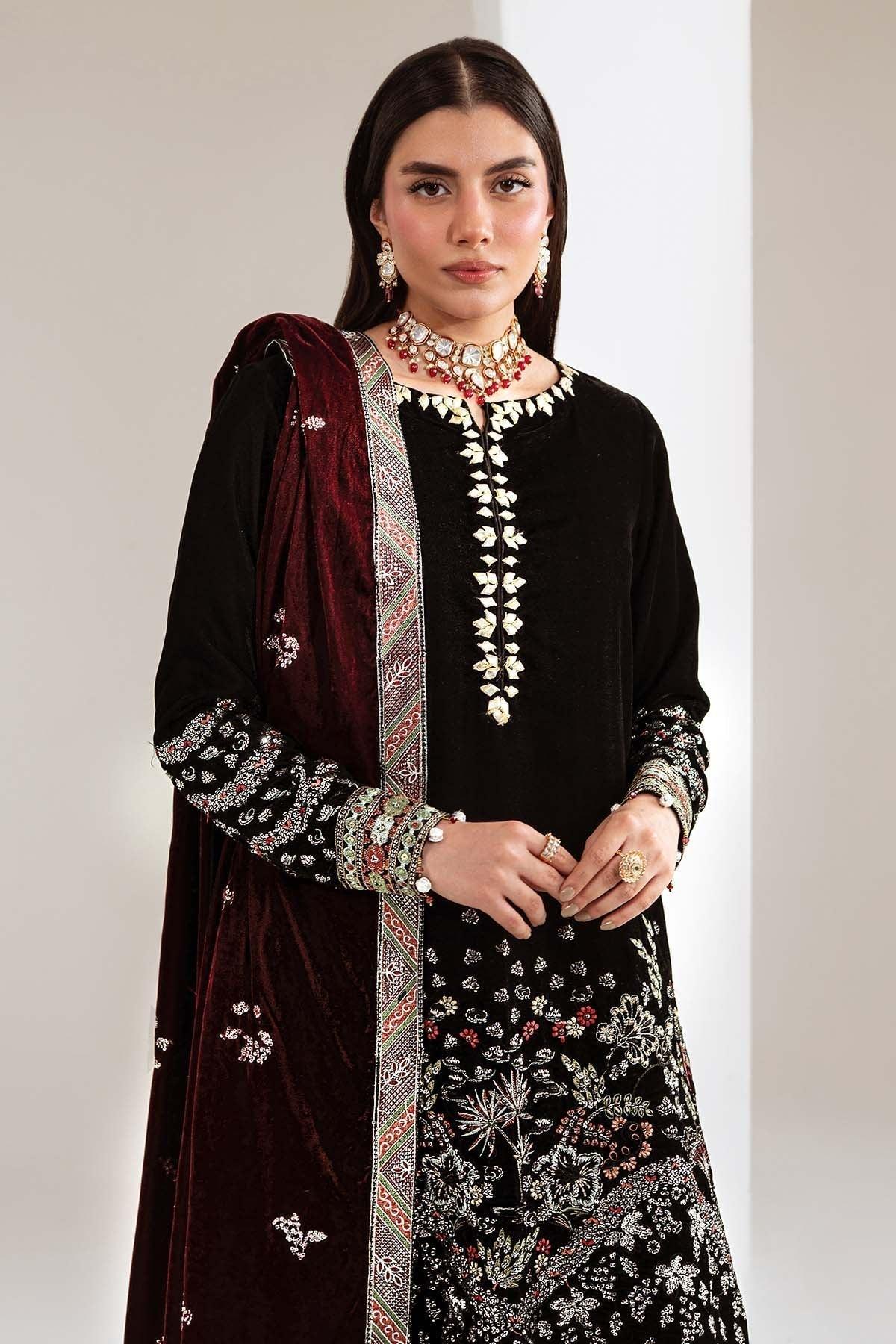 Nureh | Maya Velvet | NW-113 - Aqsa Fabrics