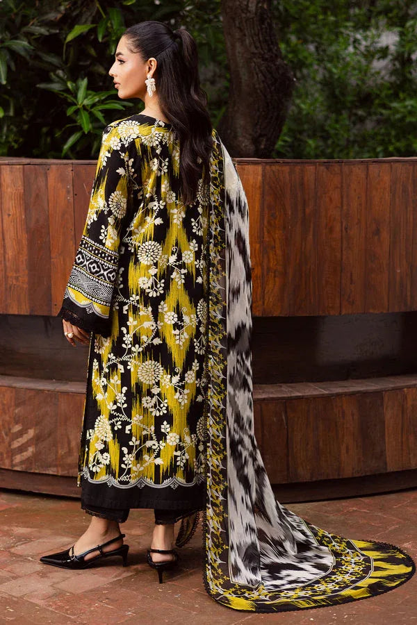 Nureh | Signature Printed Linen | SP-168 - Aqsa Fabrics