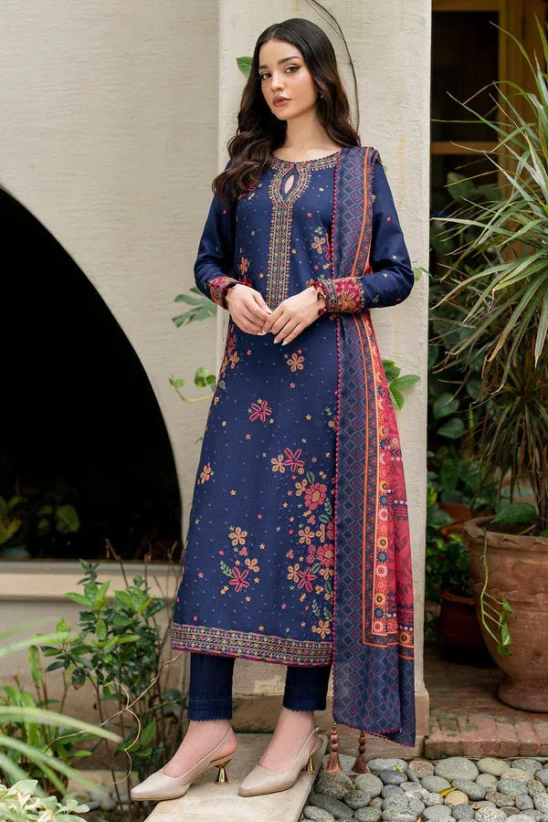 Jazmin | Winter Edition 24 | KHADDAR UW-0051 - Aqsa Fabrics