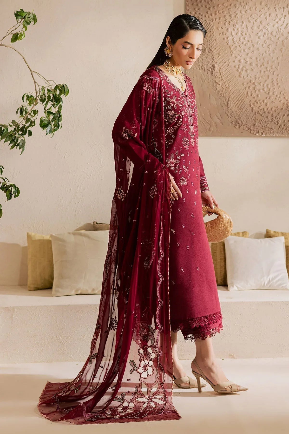 Nureh | Karandi Collection | NE-219 - Aqsa Fabrics