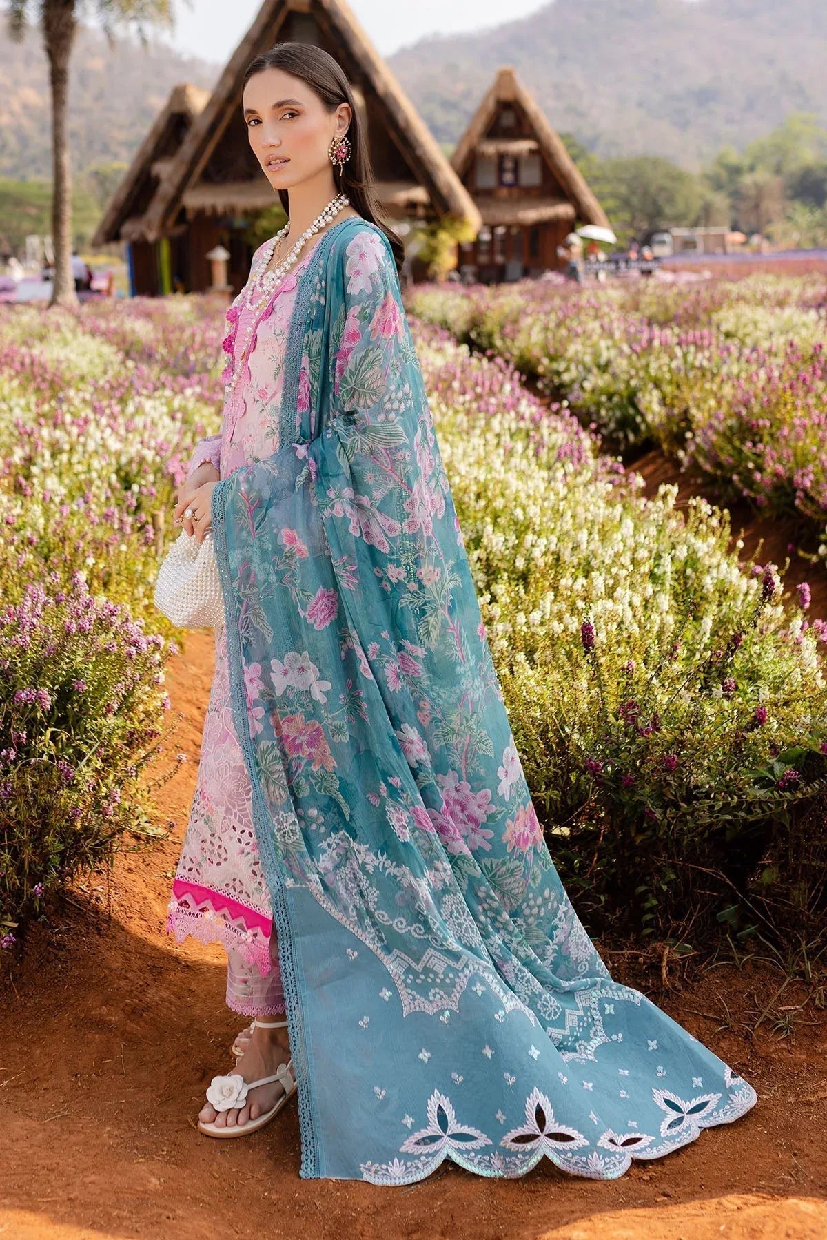Nureh | Bloom 25 |BL-01 - Aqsa Fabrics