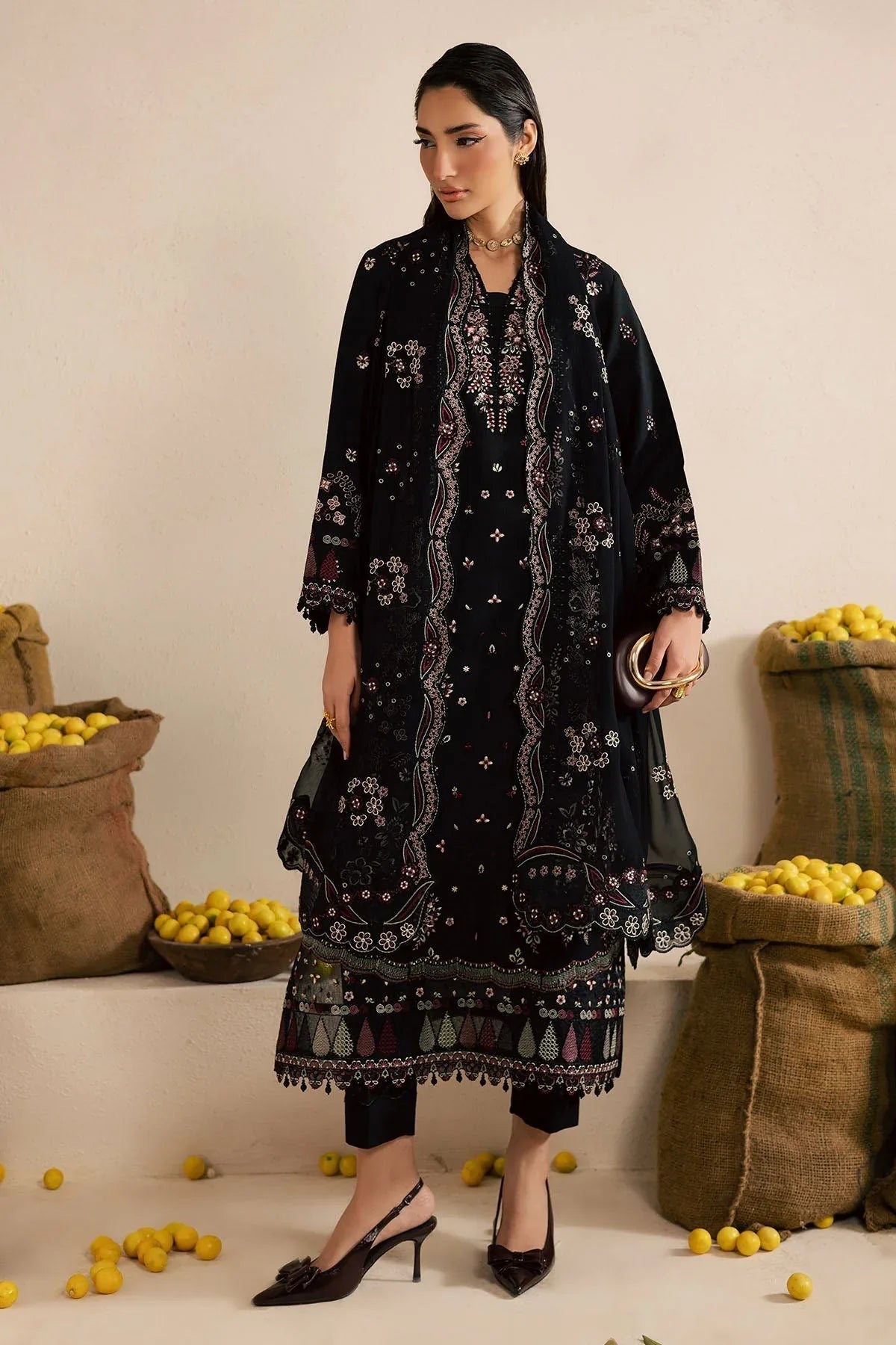 Nureh | Karandi Collection | NE-221 - Aqsa Fabrics