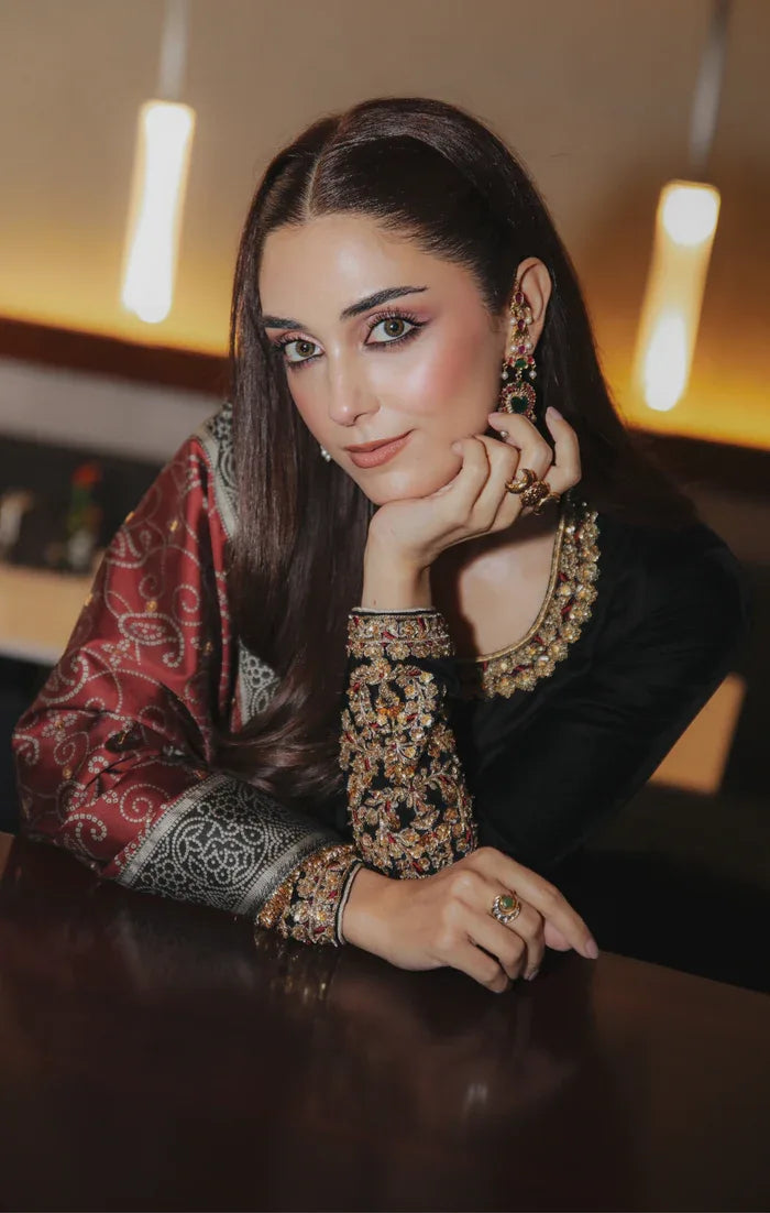 Maya | Viola Luxe Velvet 25 | SURMAI - Aqsa Fabrics