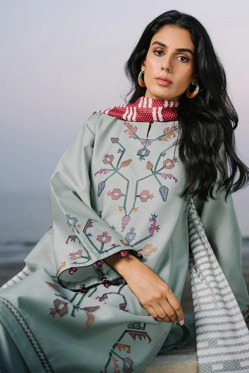 Jazmin | Summer Lawn 25 | USE-9137 - Aqsa Fabrics