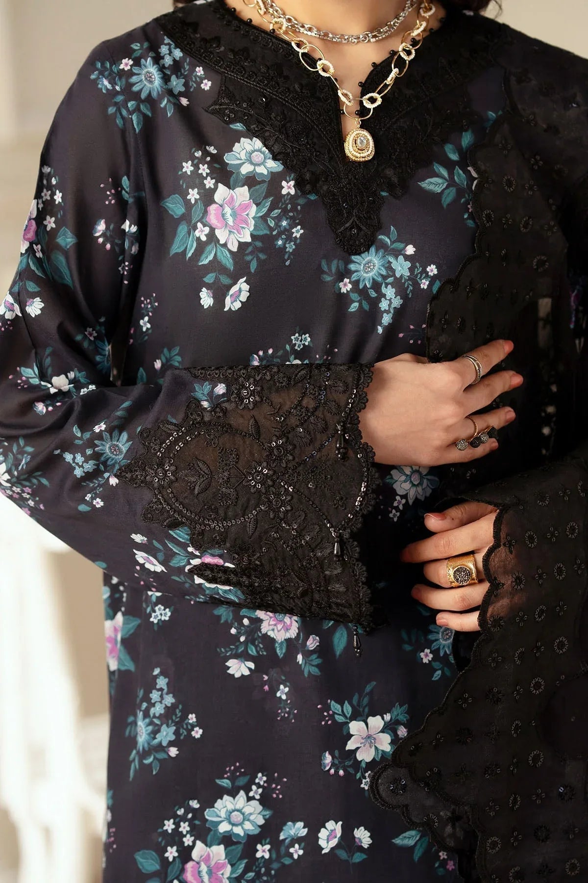 Nureh | Feya Eid Lawn | FE-04 - Aqsa Fabrics