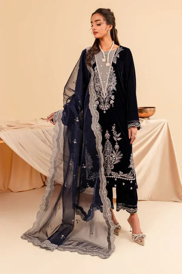 Nureh | Shades of Winter | Liza - Aqsa Fabrics