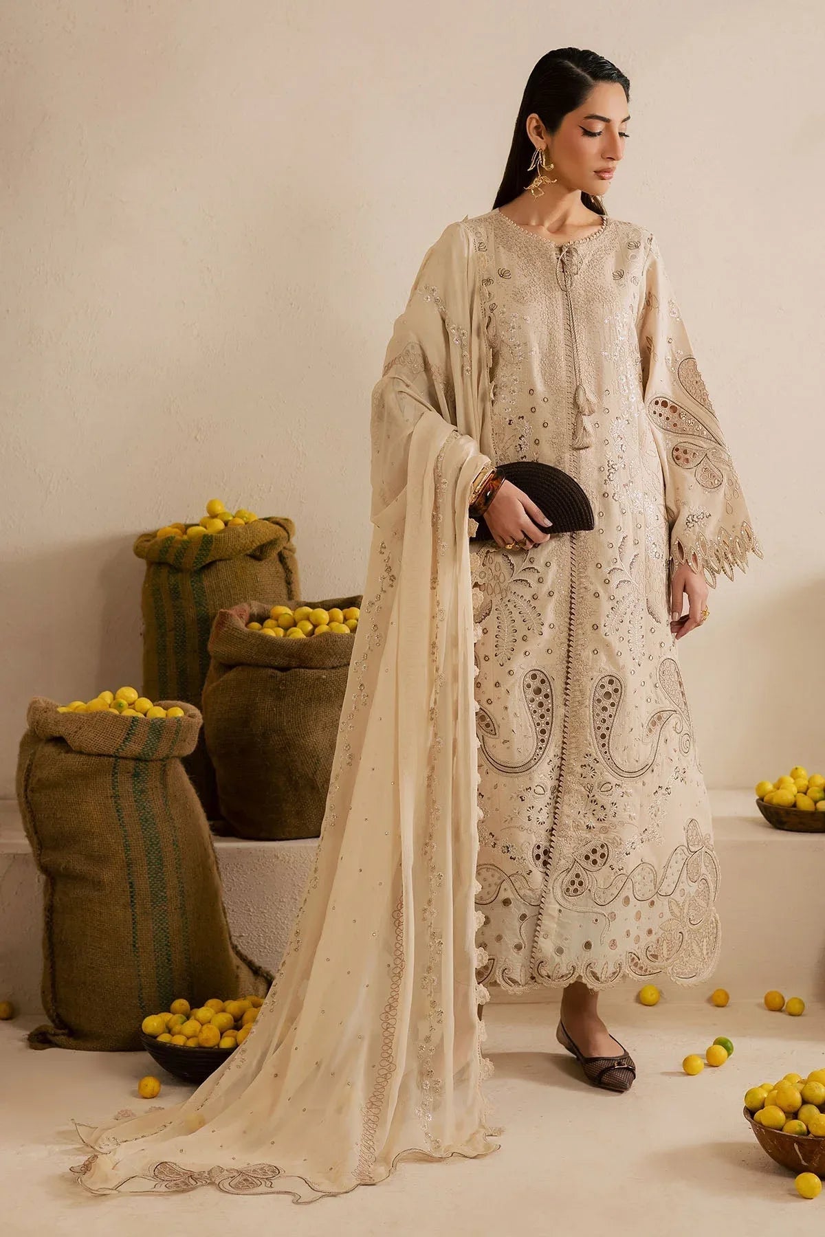 Nureh | Karandi Collection | NE-218 - Aqsa Fabrics