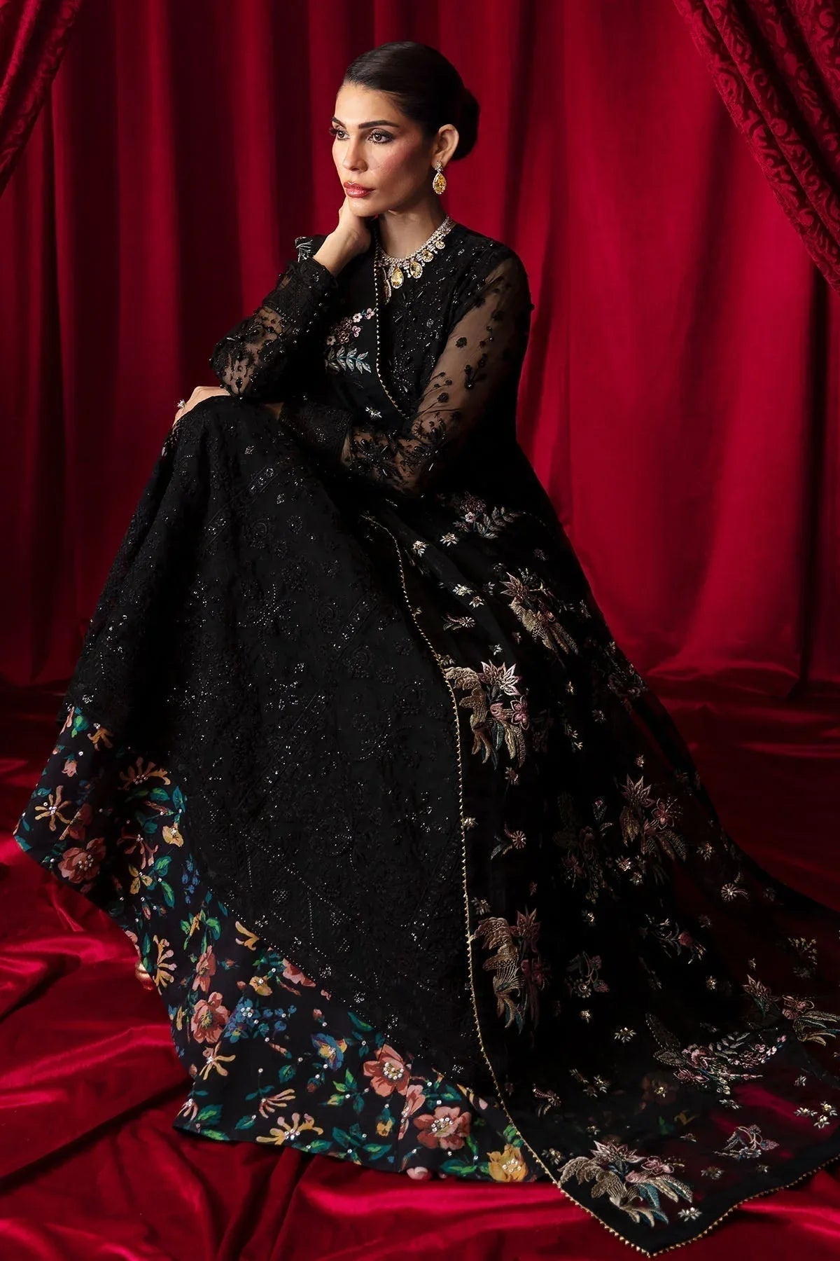 Nureh | Elanora Formal 24 | NEL-53-Onora - Aqsa Fabrics