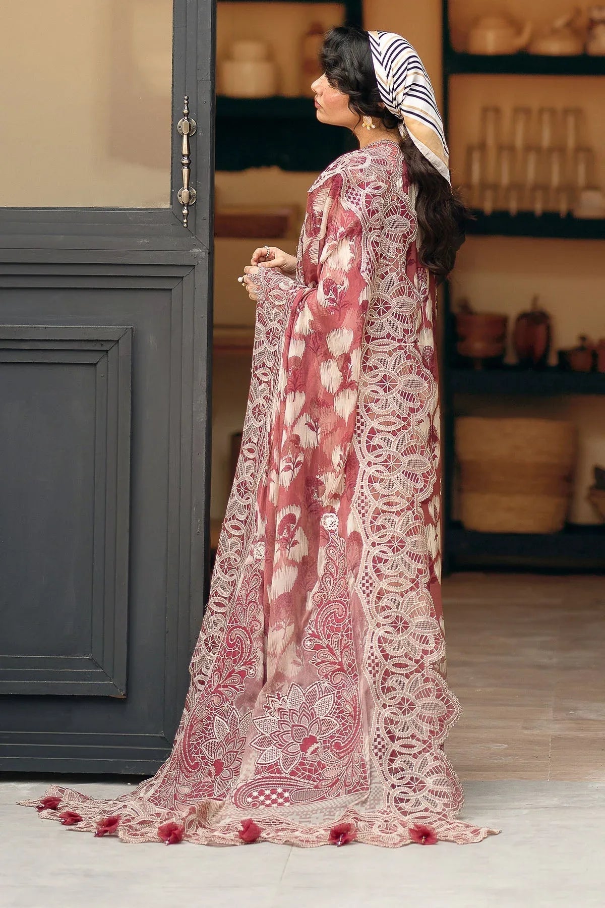 Nureh | Glam Girl Lawn | GL-20 - Aqsa Fabrics