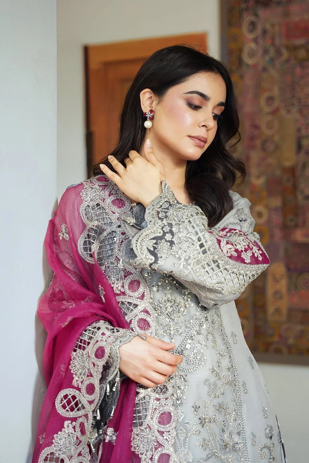 Imrozia Premium | Meeras Luxury Eid 25 | I-228 ZAREEN - Aqsa Fabrics