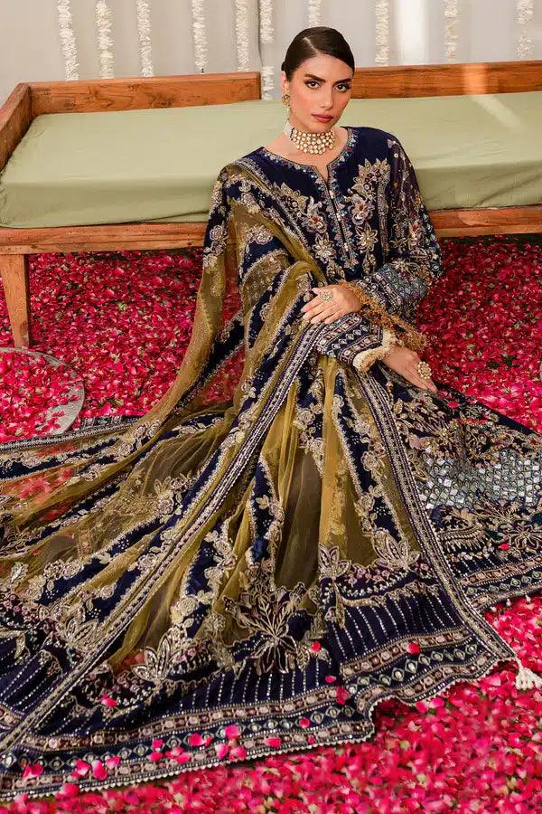 Nureh | Wedding Formals 23 | SELEIN - Aqsa Fabrics