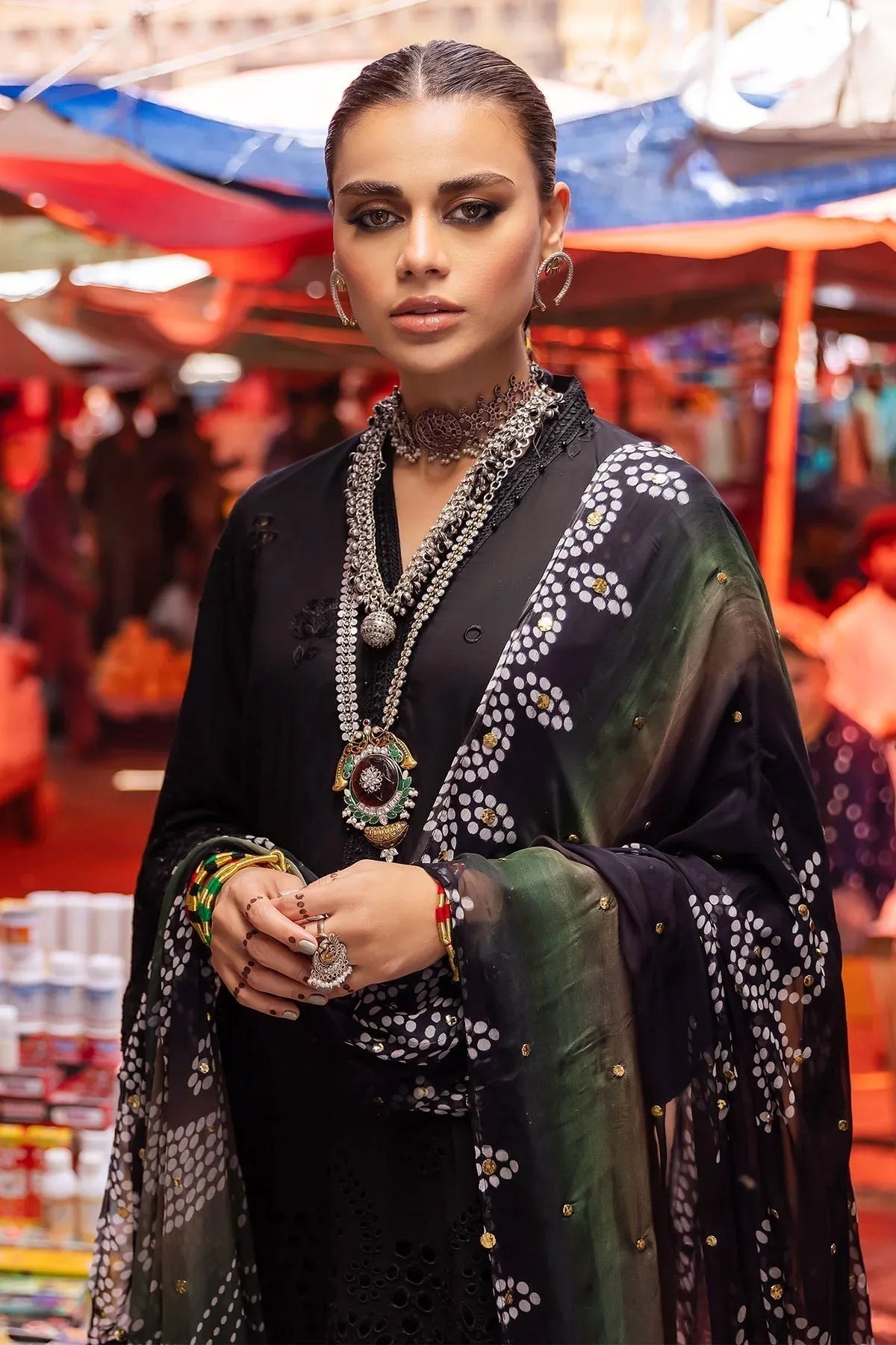 Nureh | Bazaar Lawn | NDS-89 - Aqsa Fabrics