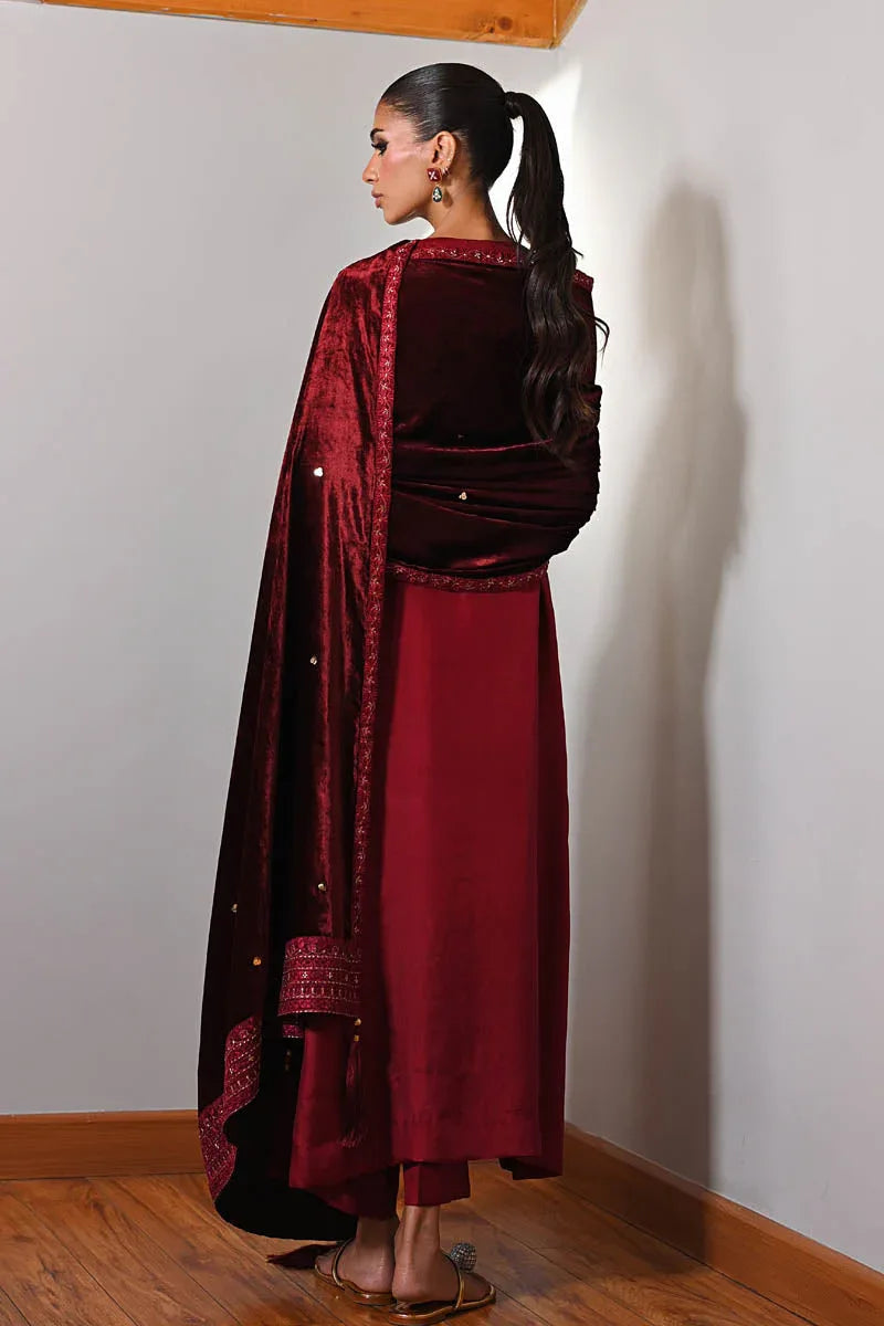 Hue Pret | Farasha Luxury Winter | Nurgul - Aqsa Fabrics