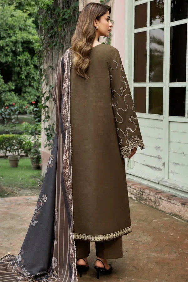 Farasha | Eminence Khaddar 25 | Stonepetal - Aqsa Fabrics