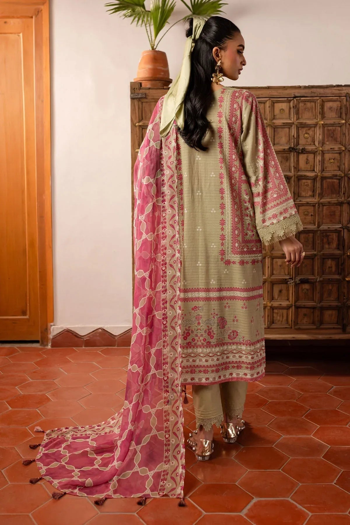Nureh | Printed lawn 25 | SP-141 - Aqsa Fabrics