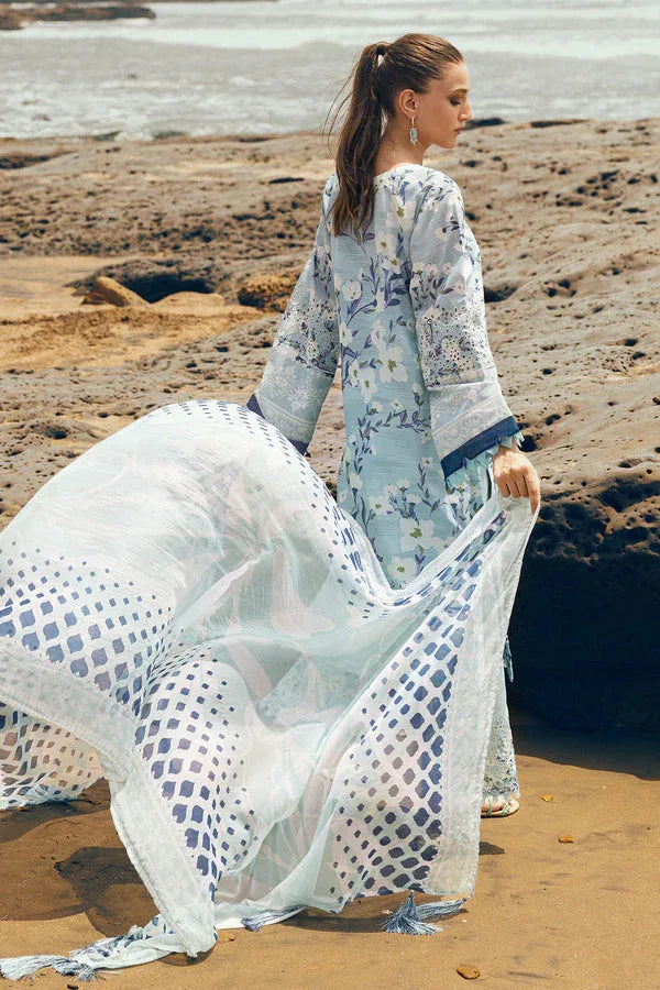 Nureh | Gardenia Lawn 24 | N-08 - Aqsa Fabrics