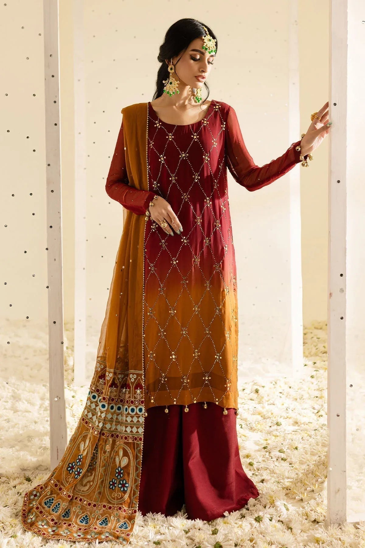 Nureh | Mukeshkari Formals | MK-09 - Aqsa Fabrics
