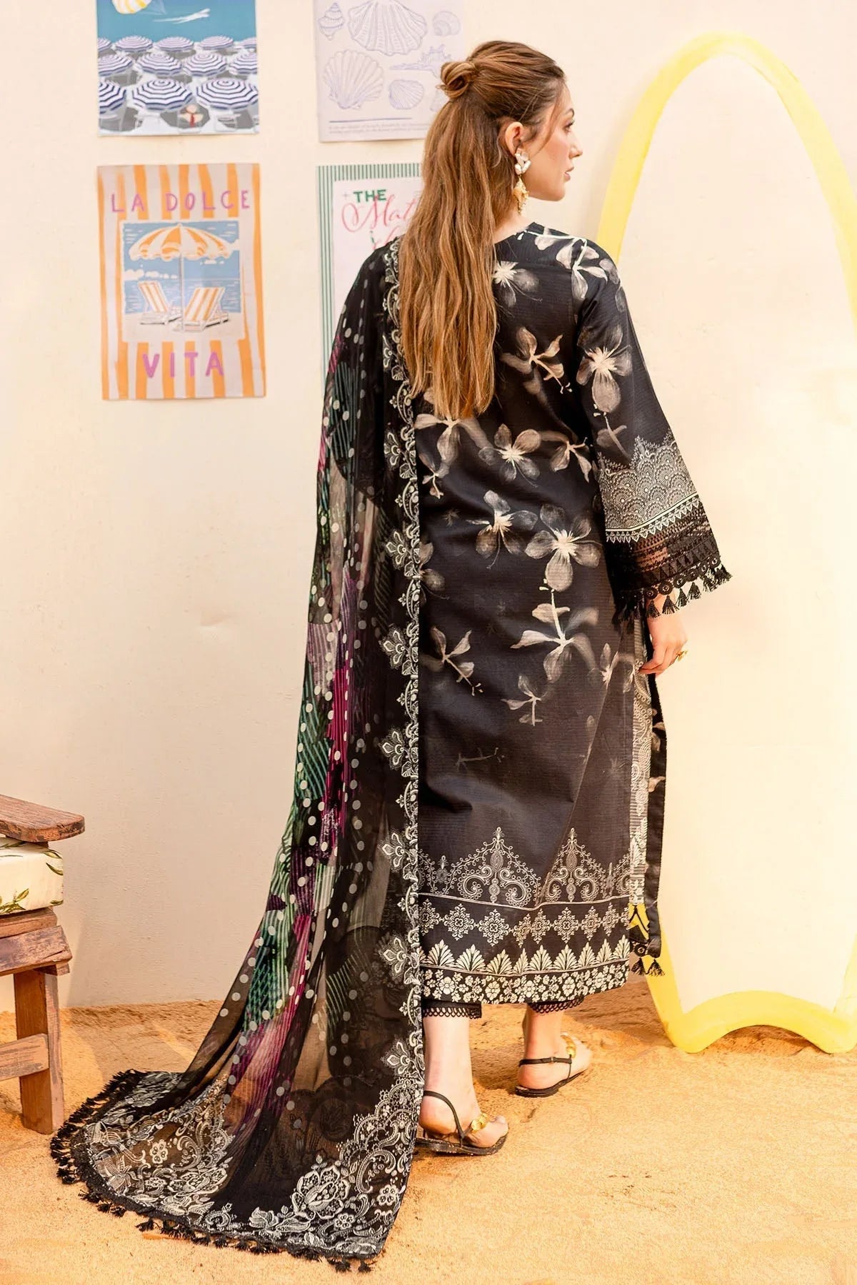 Nureh | Gardenia Lawn 25 |NSG-185 - Aqsa Fabrics