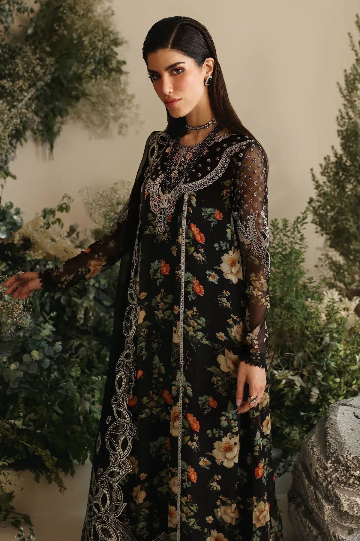 Nureh | Amaya Formals | AM-04 - Aqsa Fabrics