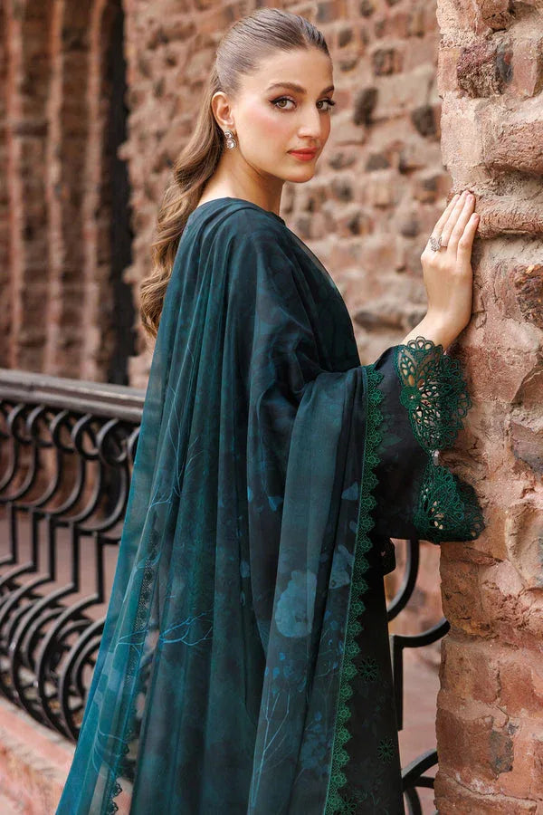 Farasha | Seraya Lawn 25 | Periveil - Aqsa Fabrics