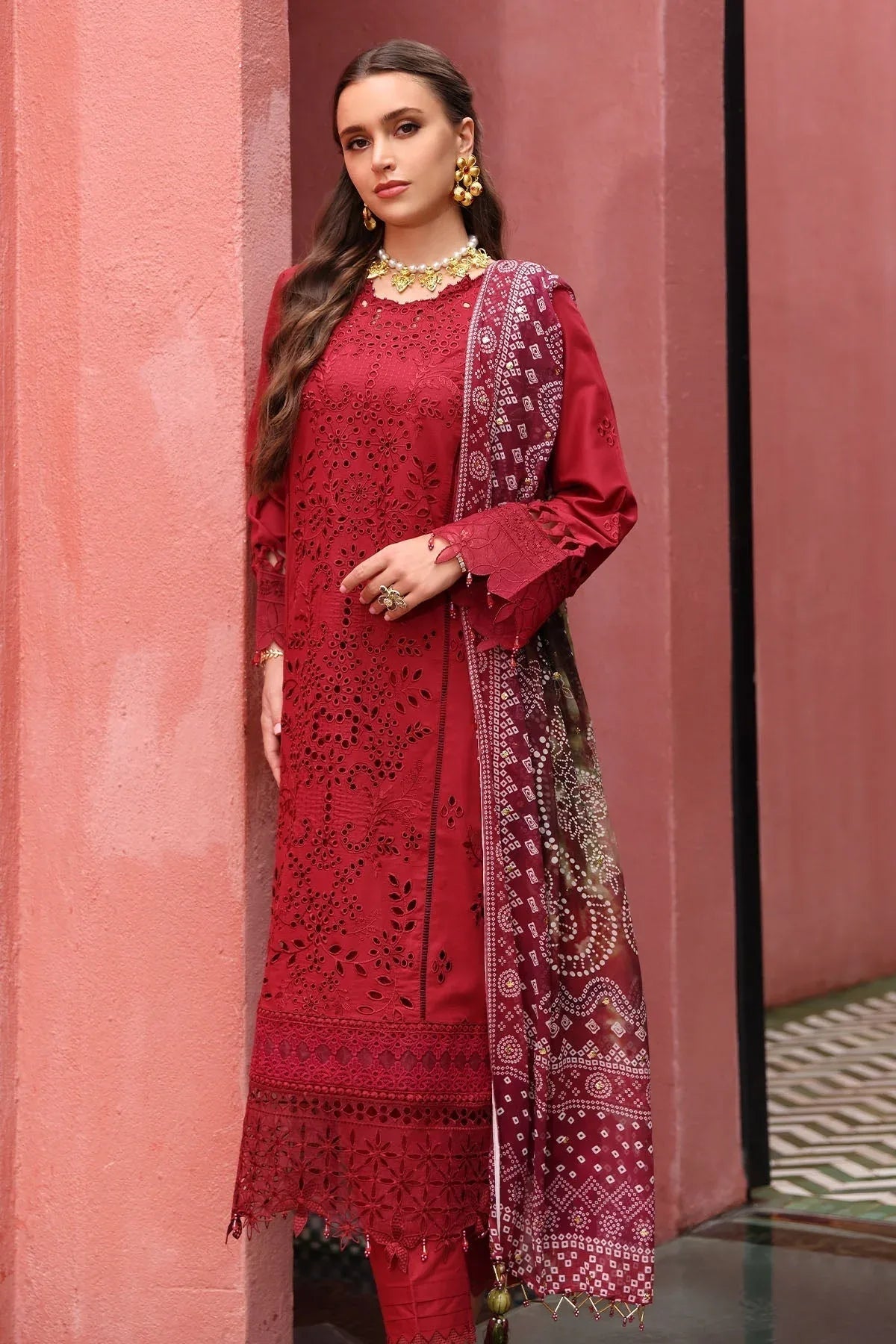 Nureh | Bazaar Lawn 25 | NE-109 - Aqsa Fabrics