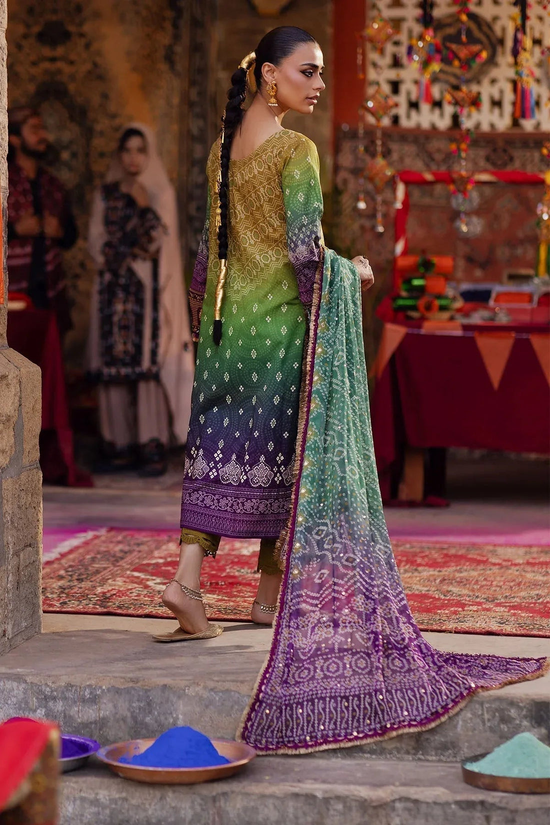 Nureh | Bazaar Lawn | NS-132 - Aqsa Fabrics