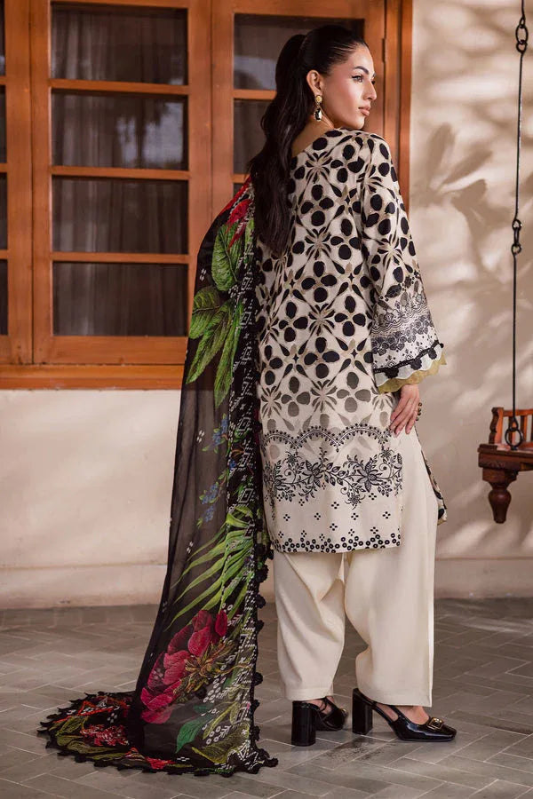 Nureh | Signature Printed Linen | SP-166 - Aqsa Fabrics