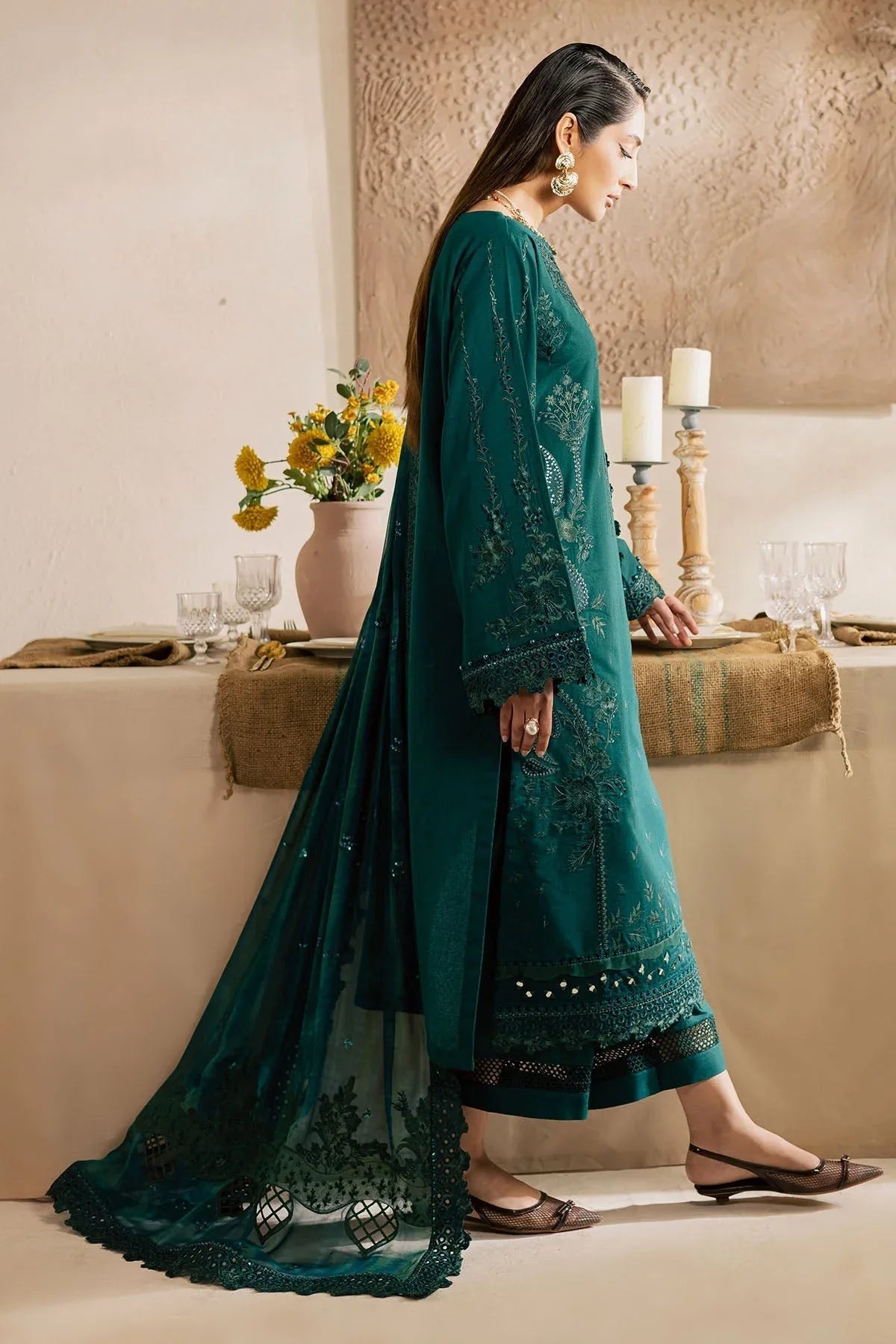 Nureh | Karandi Collection | NE-220 - Aqsa Fabrics