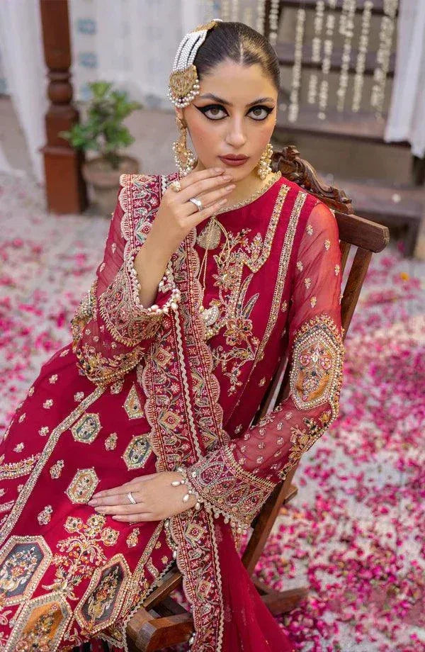 Eleshia | Zarin Wedding Formals 23 | Narina - Aqsa Fabrics