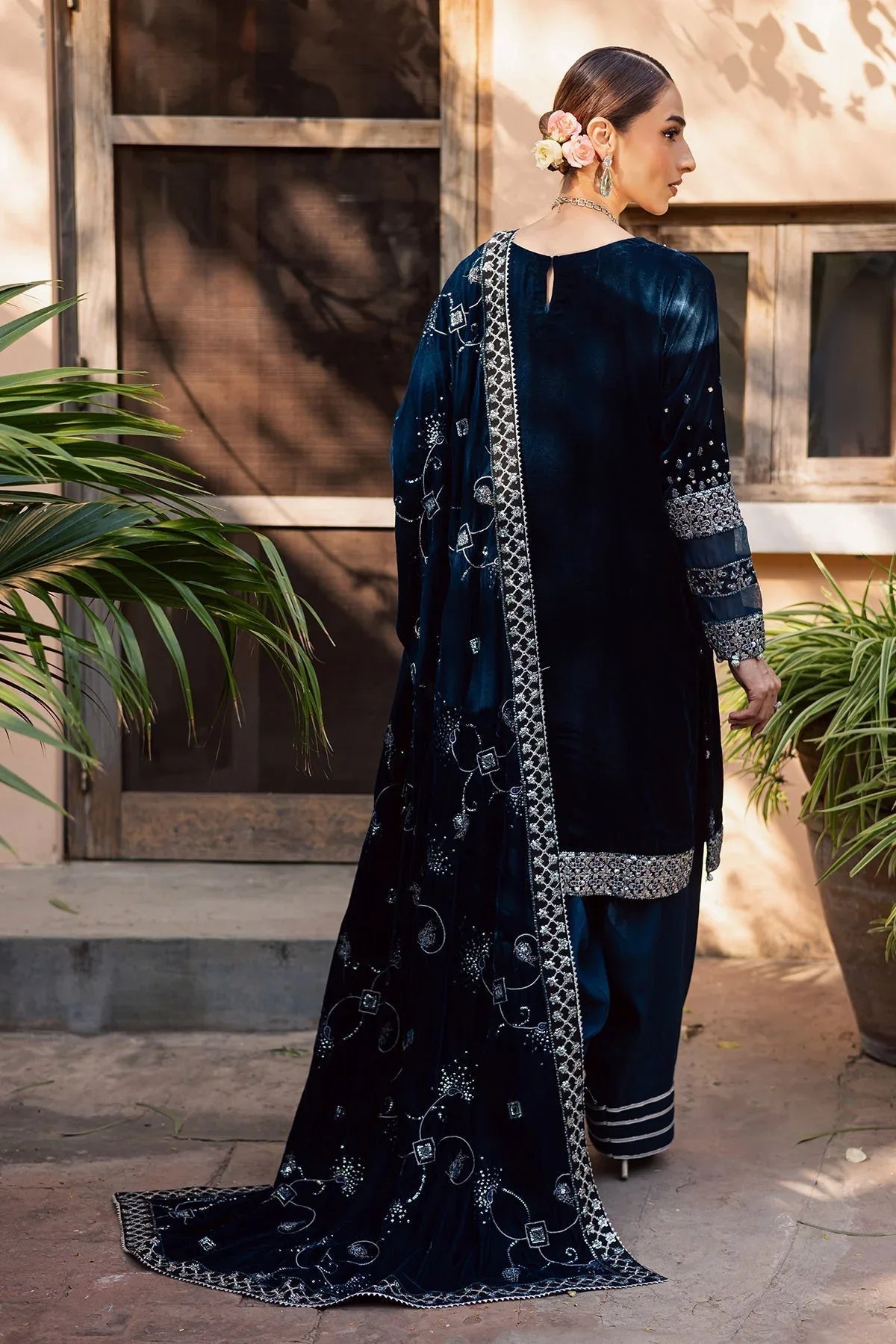 Nureh | Maya Velvet | NW-114 - Aqsa Fabrics